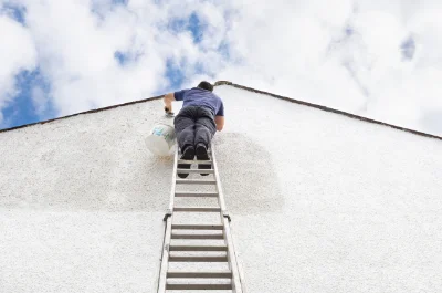 Peinture extérieure à Lusseray — façades et ravalement